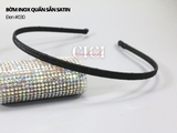 Bờm inox quấn sẵn satin
