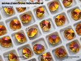 Đá pha lê kim cương tròn chóp nhọn cao cấp không đế 10mm
