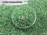 Cườm tròn trong suốt lõi bạc 2mm