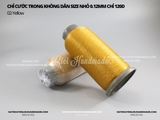Chỉ cước màu thêu, đính nhiều màu trong không dãn size nhỏ 0.12mm