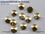 Hạt đá vàng kim đế vàng nhiều hình (Mined gold)