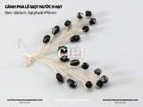 Cành pha lê giọt nước 9 hạt