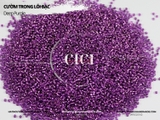 Cườm tròn trong suốt lõi bạc 2mm