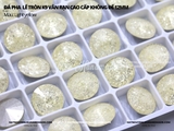 Đá pha lê tròn K9 vân rạn cao cấp không đế 12mm cao cấp