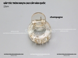 Kẹp tóc tròn nhựa cao cấp hàn quốc