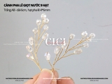 Cành pha lê giọt nước 9 hạt