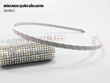 Bờm inox quấn sẵn satin