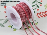Túi 3m Dây đá đế kim loại cùng màu size 2mm