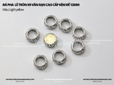 Đá pha lê tròn K9 vân rạn cao cấp không đế 12mm cao cấp
