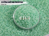 Cườm mờ frosted 2mm