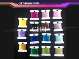 Thẻ chia nhỏ 5g Chỉ ánh kim, chỉ thêu máy thêu tay, thêu chữ thập 150D - 125g