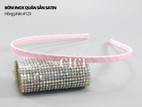 Bờm inox quấn sẵn satin