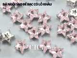 Đá ngôi sao năm cánh đế kim loại