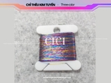 Thẻ chia nhỏ 5g Chỉ ánh kim, chỉ thêu máy thêu tay, thêu chữ thập 150D - 125g