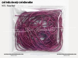 Túi 10g chỉ thêu ấn độ dạng kẽm xoắn nhăn mềm 1,5mm