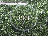 Cườm trúc lõi bạc dài 2*6mm