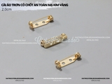 Túi 10c cài áo chốt an toàn mạ kim (KC Gold)