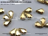 Hạt đá vàng kim đế vàng nhiều hình (Mined gold)