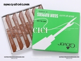 Dụng Cụ Gỡ Chỉ Clover Tay Cầm giả Gỗ, cây rạch khuyết