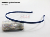 Bờm inox quấn sẵn satin