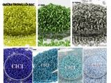 Cườm tròn trong suốt lõi bạc 2mm