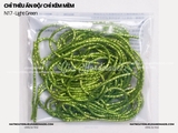 Túi 10g chỉ thêu ấn độ dạng kẽm xoắn nhăn mềm 1,5mm