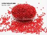 Cườm tròn trong suốt lõi bạc 2mm