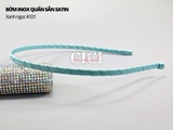Bờm inox quấn sẵn satin