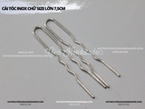 Cài tóc chữ U inox size lớn 7.5cm