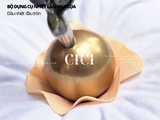 Bộ dụng cụ làm hoa lụa hoa vải 24 thanh nhiệt tạo hình cán gỗ (full hộp)