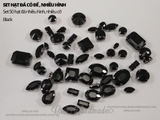 Set hạt đá có đế lỗ khâu nhiều hình