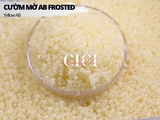 Cườm mờ frosted 2mm