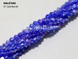Dây pha lê thoi 2mm (170 hạt/dây)