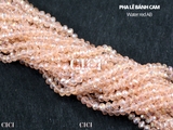 Dây pha lê bánh cam 4mm
