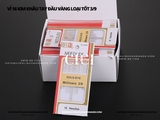Vỉ 16 kim khâu tay đầu vàng loại tốt 3/9