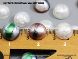Túi 5 hạt nửa cao cấp màu vân mây 14mm