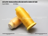 Chỉ cước màu thêu, đính nhiều màu trong không dãn size nhỏ 0.12mm