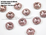 Đá tròn 12mm có viền đá nhỏ cùng màu