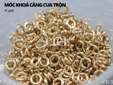 Móc khoá càng cua tròn làm vòng