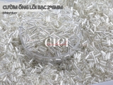 Cườm trúc lõi bạc dài 2*6mm
