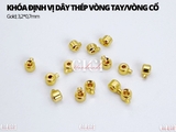 Túi 6 chiếc Khóa định vị dây thép vòng tay/vòng cổ