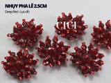 Nhụy pha lê chùm cỡ 2.5cm 1.5cm