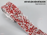 Dây đá lộn xộn đế silicon (bóc-dán)