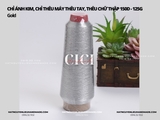 Thẻ chia nhỏ 5g Chỉ ánh kim, chỉ thêu máy thêu tay, thêu chữ thập 150D - 125g