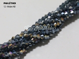 Dây pha lê thoi 2mm (170 hạt/dây)