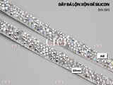 Dây đá lộn xộn đế silicon (bóc-dán)