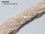 Dây pha lê thoi 2mm (170 hạt/dây)