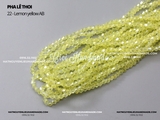 Dây pha lê thoi 4mm (90 hạt/dây)