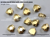 Hạt đá vàng kim đế vàng nhiều hình (Mined gold)