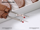 Dụng Cụ Gỡ Chỉ Clover Tay Cầm giả Gỗ, cây rạch khuyết